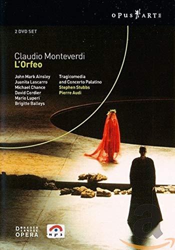 Monteverdi , Claudio - L'Orfeo (Ainsley, Lascarro, Chance, Cordier, Luperi, Balleys, Stubbs, Audi)