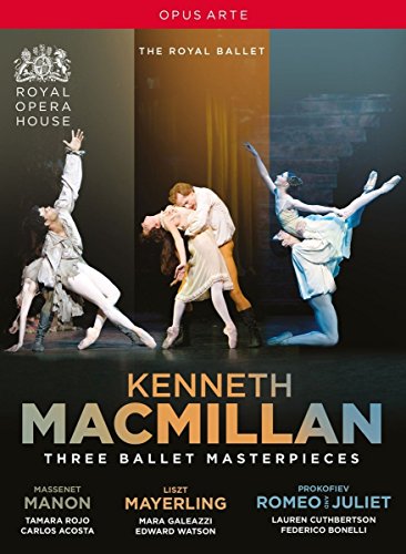  - Kenneth MacMillan - Three Ballet Masterpieces [Tamara Rojo; Carlos Acosta; Edward Watson; Royal Opera House; Martin Yates; Barry Wordsworth] [Opus Arte: OA1246BD] [3 DVDs]