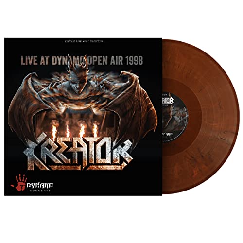Kreator - Live at Dynamo Open Air 1998 (Limited Edition) (Organge Brwon Marbled) (Vinyl)