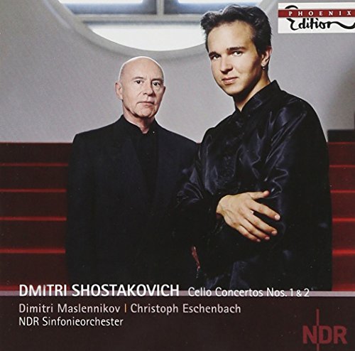 Shostakovich , Dmitri - Cello Concertos Nos. 1 & 2 (Maslennikov, Eschenbach)