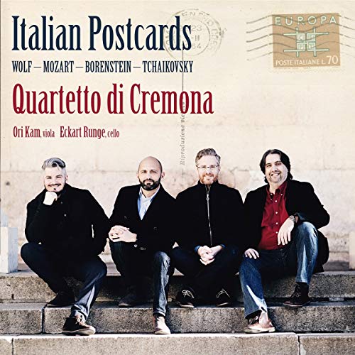 Quartetto Di Cremona - Italian Postcards - Wolf Mozart Borenstein Tchaikovsky (Kam, Runge, Quartetto Di Cremona)