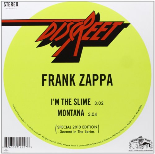 Frank Zappa - I'm the Slime/Montana [Vinyl Single]