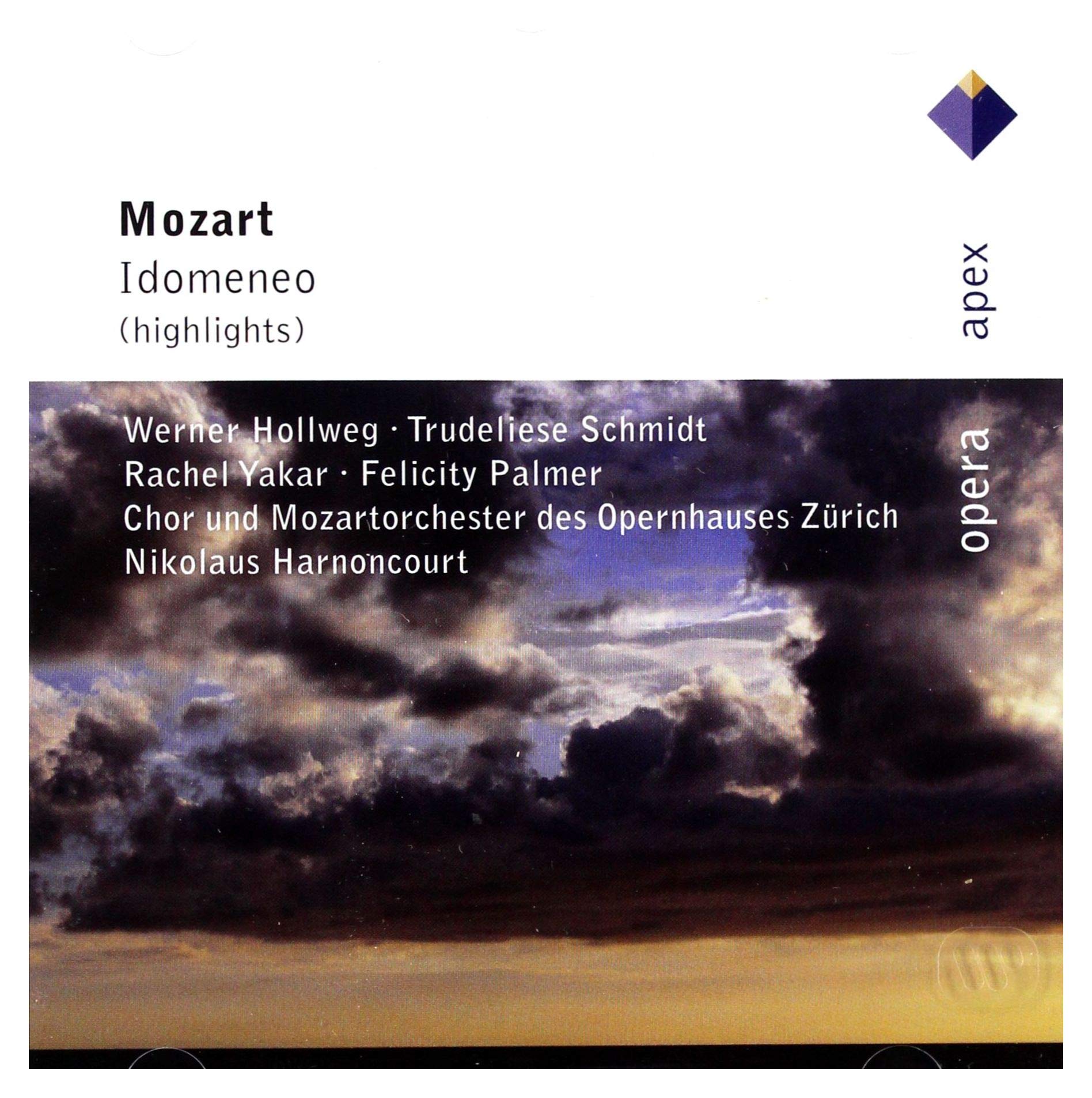 Mozart , Wolfgang Amadeus - Idomeneo (Highlights) (Hollweg, Schmidt, Yakar, Palmer, Harnoncourt)