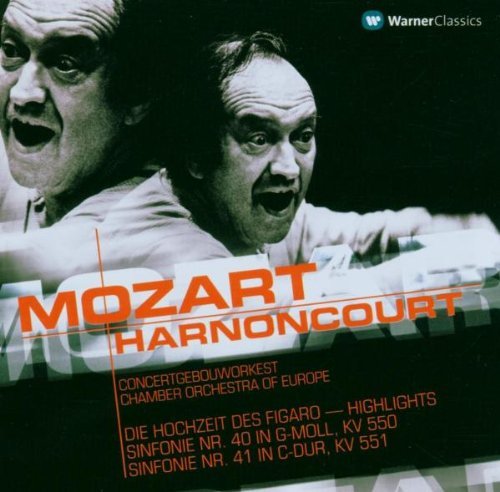 Mozart , Wolfgang Amadeus - Die Hochzeit des Figaro (Highlights) / Sinfonie Nr. 40, KV. 550 / Sinfonie Nr. 41 'Jupiter', KV. 551 (Harnoncourt)