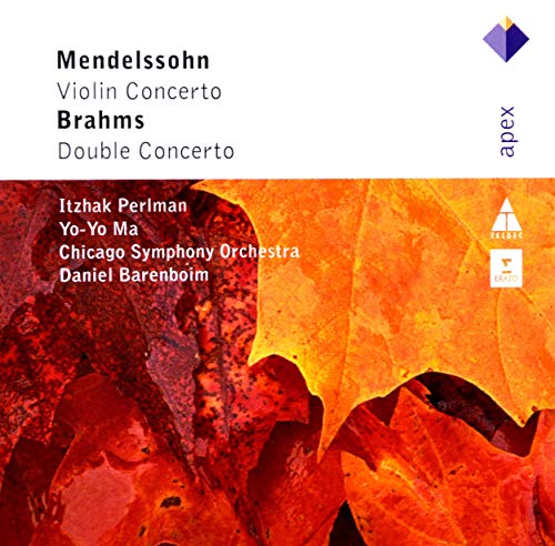 Barenboim , Daniel & CSO - Brahms: Double Concerto / Mendelssohn: Violin Concerto (Perlman, Yo-Yo Ma, barenboim, CSO)