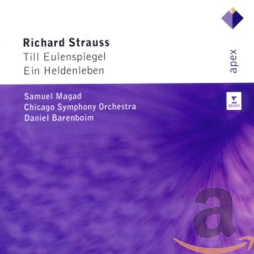 Strauss , Richard - Till Eulenspiegel / Ein Heldenleben (Magad, Chicago Symphony Orchestra, Barenboim)