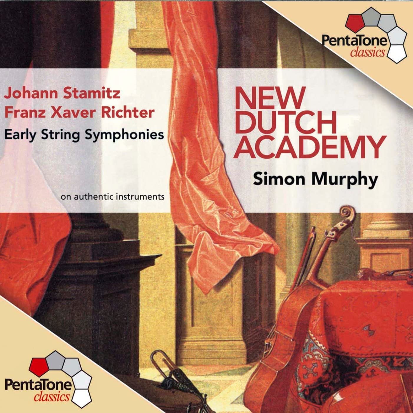 New Dutch Academy & Murphy , Simon   - Early String Symphonies By Stamitz & Richter (On Authentic Instruments) (SACD)