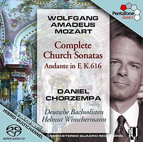 Mozart , Wolfgang Amadeus - Complte Church Sonatas / Andante In F, K. 616 (Chorzempa, Deutsche Bachsolisten, Winschermann)