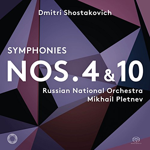 Shostakovich , Dmitri - Symphonies Nos. 4 & 10 (Pletnev) (SACD)
