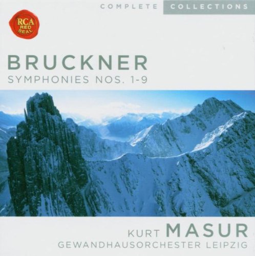 Masur , Kurt & Gewandhausorchester Leipzig - Bruckner: Symphonies Nos. 1-9 (Masur, GOL)