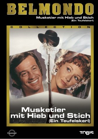 DVD - Belmondo - Musketier mit Hieb und Stich