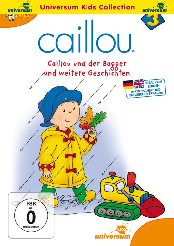 DVD - Caillou 3 - Caillou und der Bagger und weitere Geschichten