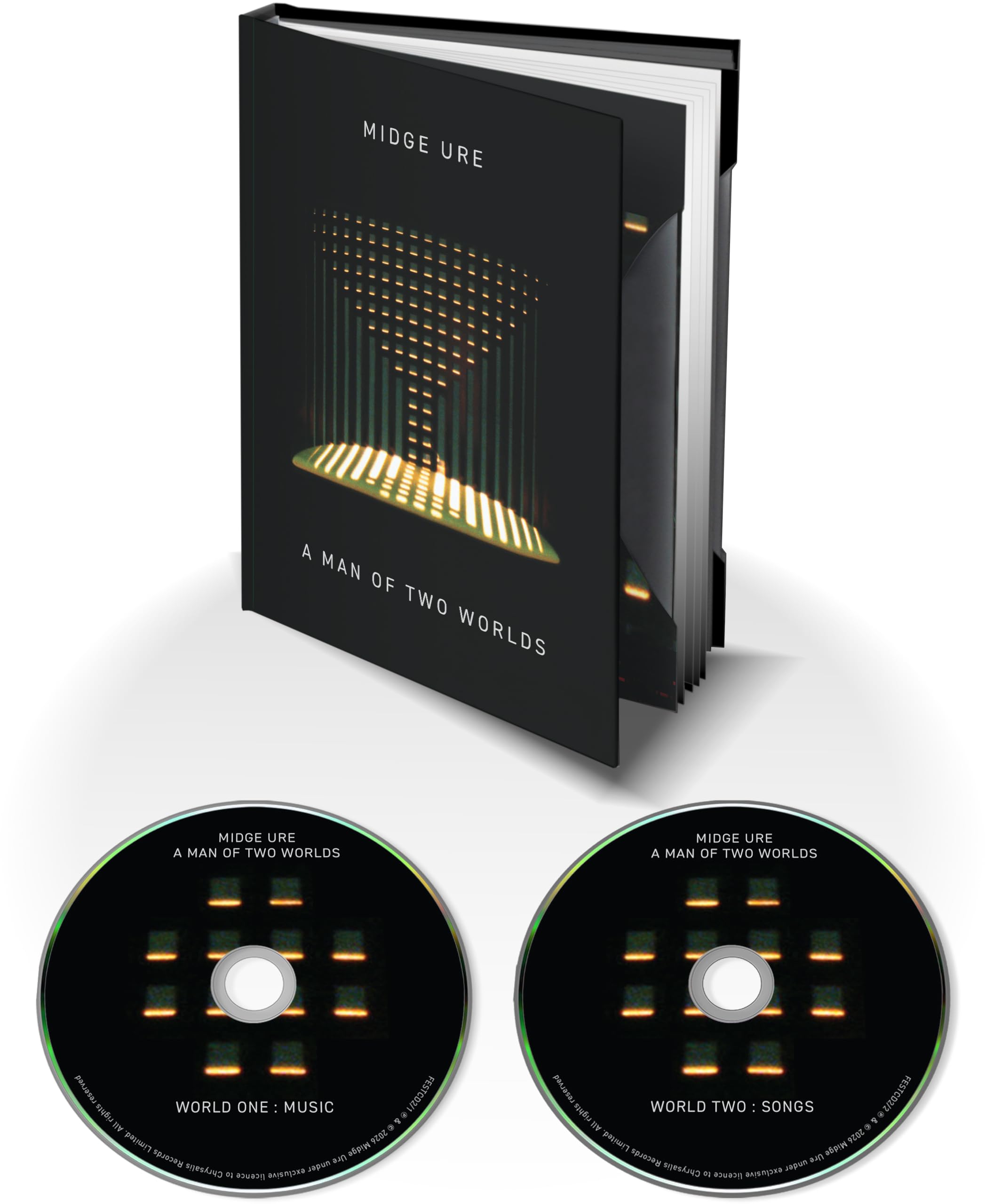 Ure , Midge - A Man Of Two Worlds (2CD MediaBook Edition)