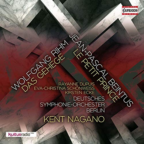 Nagano , Kent & S-OB - Rihm: Das Gehege / Beintus: Le Petit Prince (Dupuis, Schönweiss, Ecke)