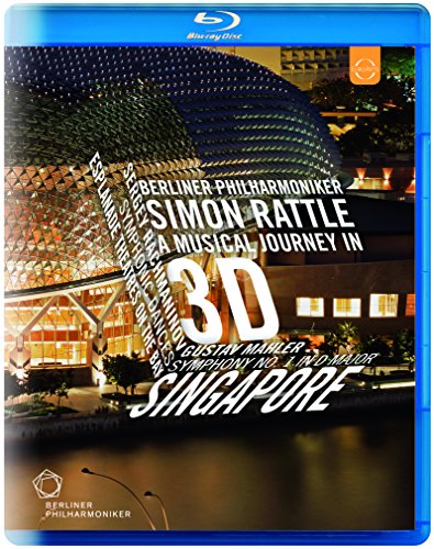 Rattle , Simon & BP - Rachmaninov/ Mahler: Berliner Philharmoniker (Sir Simon Rattle, The Berliner Philharmoniker) (Live Recording Singapore) (Euroarts: 2058904) [Blu-ray] [2013]