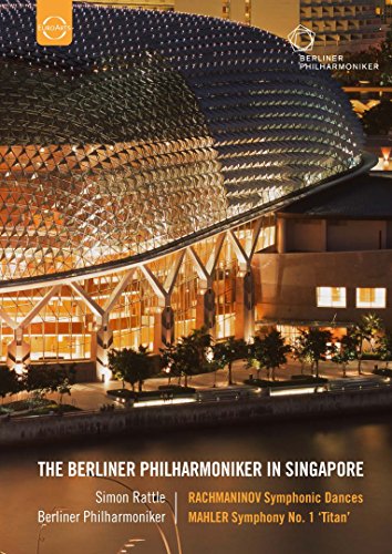 Rattle , Simon & BP - Rachmaninov/ Mahler: Berliner Philharmoniker (Live Recording Singapore) (Sir Simon Rattle, The Berliner Philharmoniker) (Euroarts: 2058908) [DVD] [2013] [NTSC]