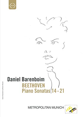 Beethoven , Ludwig van - Piano Sonatas 14-21 (Barenbboim) (DVD)