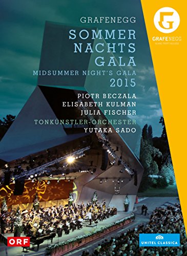 DVD - Sommernachtsgala 2015 Grafenegg (Kulman, Beczala, Fischer, Sado, Tonkünstler-Orchester)
