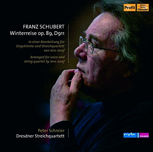 - Schubert: Die Winterreise (in einer Bearbeitung für Singstimme und Streichquartett)