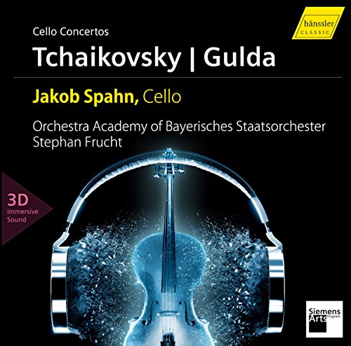 Spahn , Jakob - Cello Concertos By Tchaikovsky & Gulda (CD Pure Blu-ray Audio)