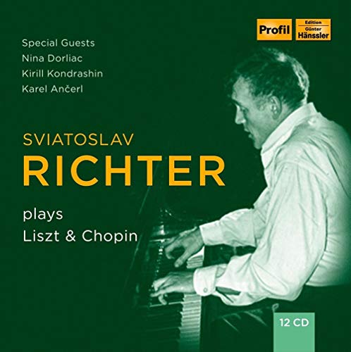 Svjatoslav Richter - Richter plays Liszt and Chopin live in Moscow 1948-1963