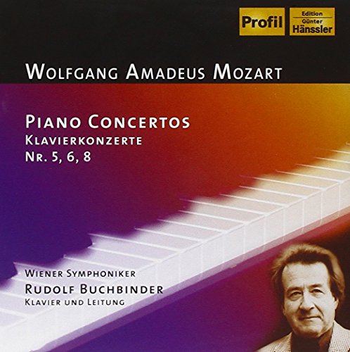 Mozart , Wolfgang Amadeus - Piano Concertos / Klavierkonzerte Nr. 5, 6, 8 (Buchbinder, Wiener Symphoniker)