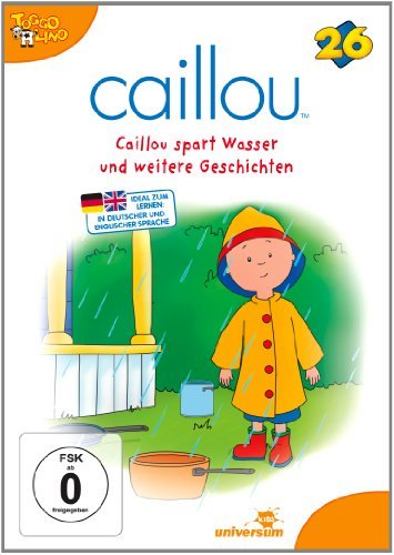 DVD - Caillou 26 - Caillou spart Wasser und weitere Geschichten