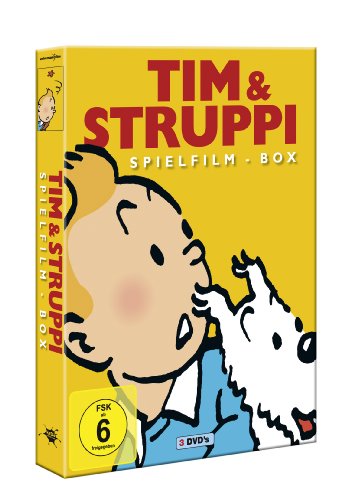 DVD - Tim & Struppi - Spielfilm Box