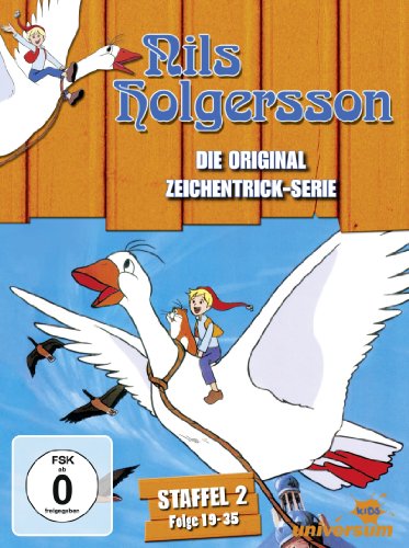  - Nils Holgersson - Die Original Zeichentrick-Serie, Staffel 02, Folge 19-35 (3 DVDs)