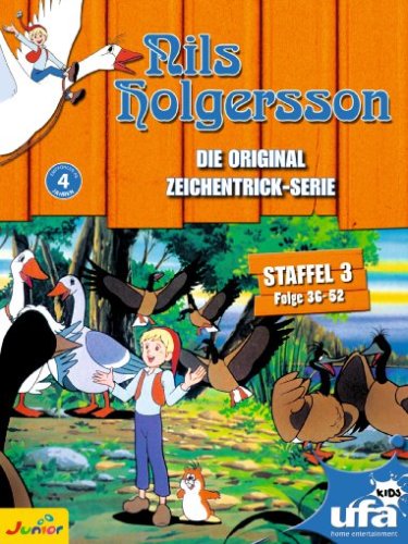 DVD - Nils Holgersson - Die Original Zeichentrick-Serie, Staffel 03, Folge 36-52 [3 DVDs]