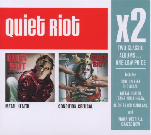 Quiet Riot - Metal Health / Condition Critival (X2)