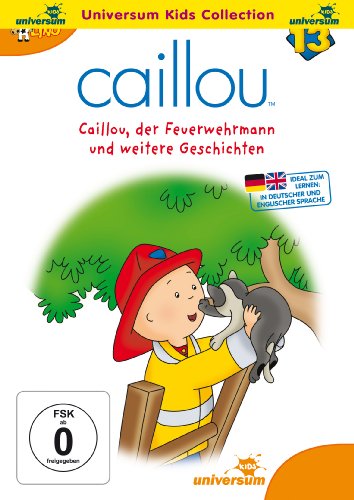 DVD - Caillou 13 - Der Feuerwehrmann und weitere Geschichten