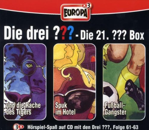 Die drei ??? - Die 21. ??? Box (Folge 61 - 63) (... und die Rache des Tigers / Spuk im Hotel / Fußball-Gangster)