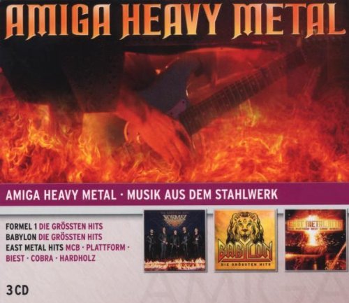 Sampler - Amiga Heavy Metal (Formel 1: Die grössten Hits / Babylon: Die grössten Hits / East Metal Hits: MCB, Plattform, Biest, Cobra, Hardholz)