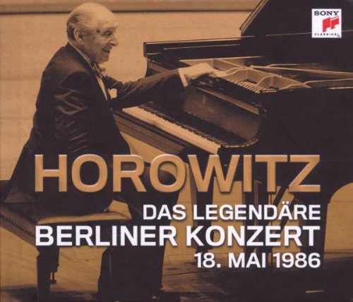 Vladimir Horowitz - Das legendäre Berliner Konzert 18. Mai 1986 - 2 CD/Buch ohne Moderation limitierte Erstauflage