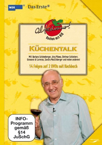 DVD - alfredissimo! Kochen mit Bio - Küchentalk (14 Folgen & Kochbuch)