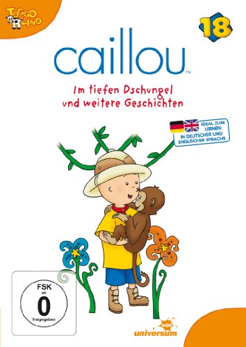 DVD - Caillou 18: Im tiefen Dschungel