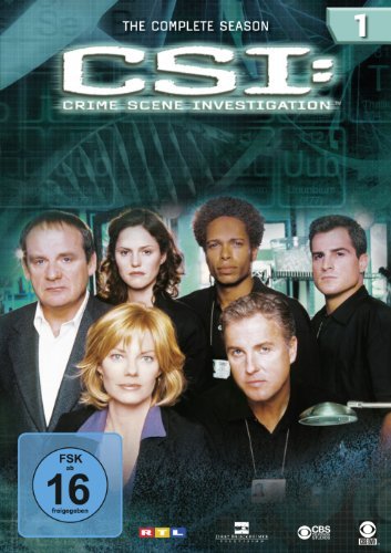 DVD - CSI: Crime Scene Investigation - Season 1