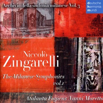 Zingarelli , Niccolo - The Milanese Symphonies 1-4 (Atalanta Fugiens, Moretto)