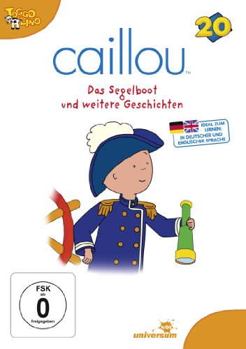 DVD - Caillou 20 - Das Segelboot und weitere Geschichten