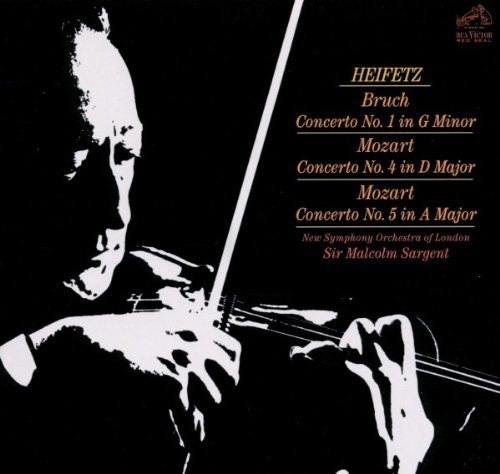 Jascha Heifetz - Sony Classical Originals: Bruch Violinkonzert Nr. 1 (g-Moll) / Mozart Violinkonzerte Nr. 4 (D-Dur) & 5 (A-Dur)