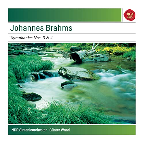 Brahms , Johannes - Symphonies Nos. 3 & 4 (NDR Sinfonieorchester, Wand)