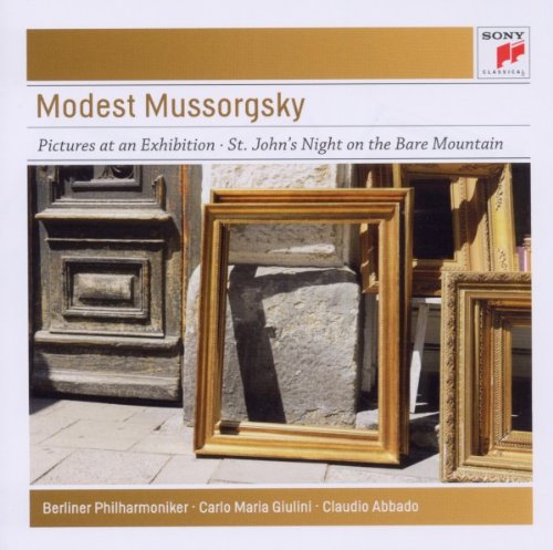 Mussorgsky , Modest - Pictures at an Exhibition / St. John's Night on the Bare Mountain (Berliner Philharmoniker, Ciulini / Abbado)