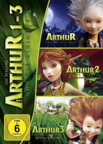 DVD - Arthur und die Minimoys 1-3 [3 DVDs]