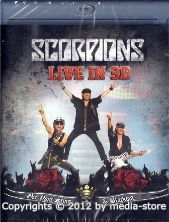 Scorpions - Scorpions: Live In 3D - Get Your Sting & Blackout