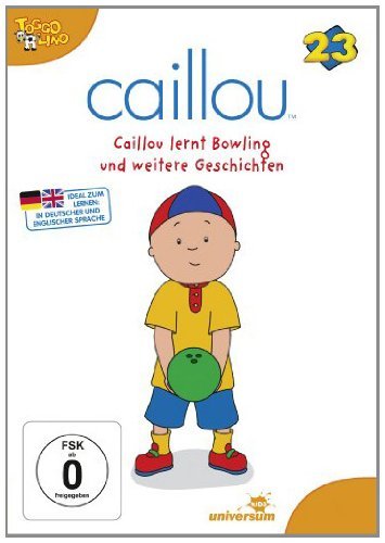 DVD - Caillou 23 - Caillou lernt Bowling und weitere Geschichten