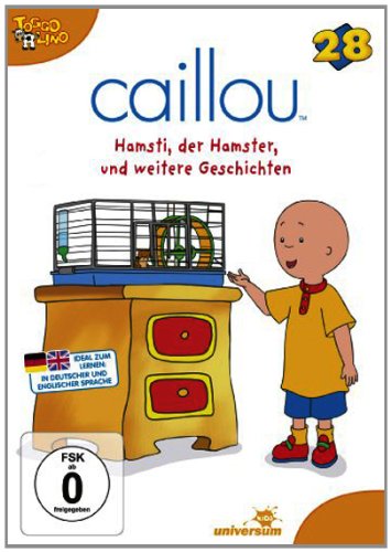 DVD - Caillou 28 - Hamsti, der Hamster und weitere Geschichten