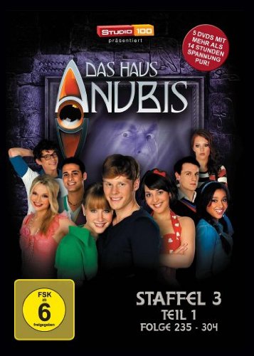  - Das Haus Anubis - Staffel 3, Teil 1, Folge 235-304 [5 DVDs]