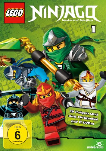 DVD - Lego Ninjago: Meister des Spinjitzu 1 [2 DVDs]