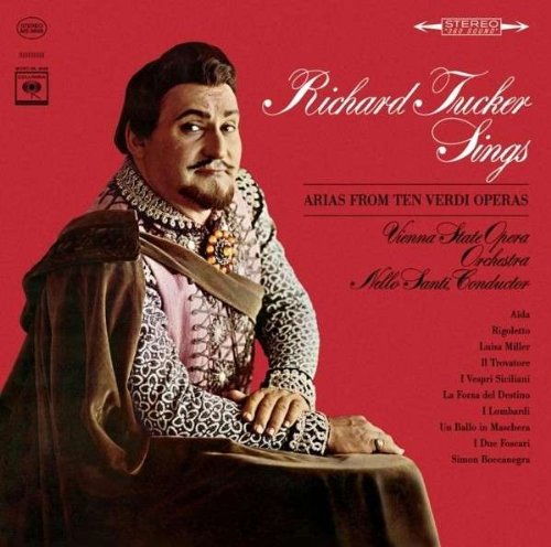 Tucker , Richard - Sings Arias From Ten Verdi Operas (Santi, VSOO, Tucker)